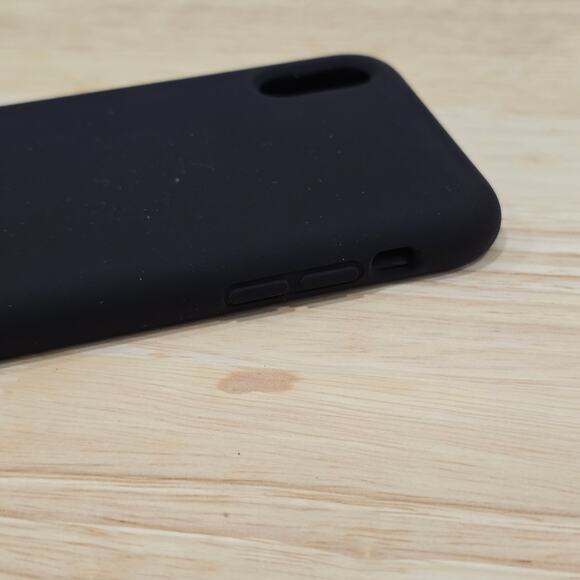 Cell Phone Case For 6.1" iPhone XR Soft Bumper Minimalist Black - Picture 8 of 8